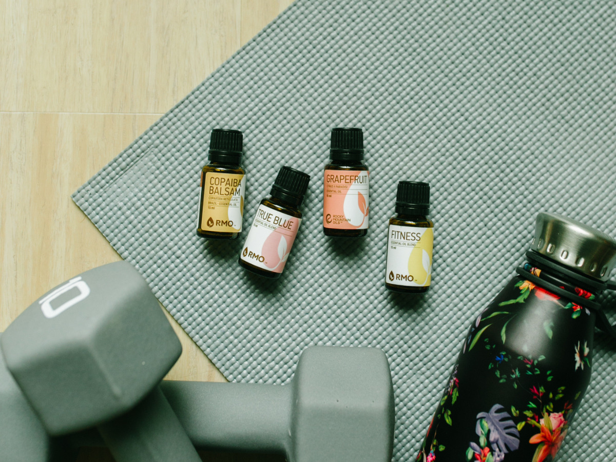 essential oils for fitness wintergreen peppermint