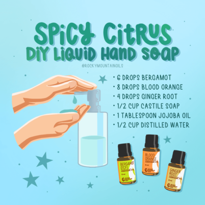 Spicy Citrus DIY Liquid Hand Soap